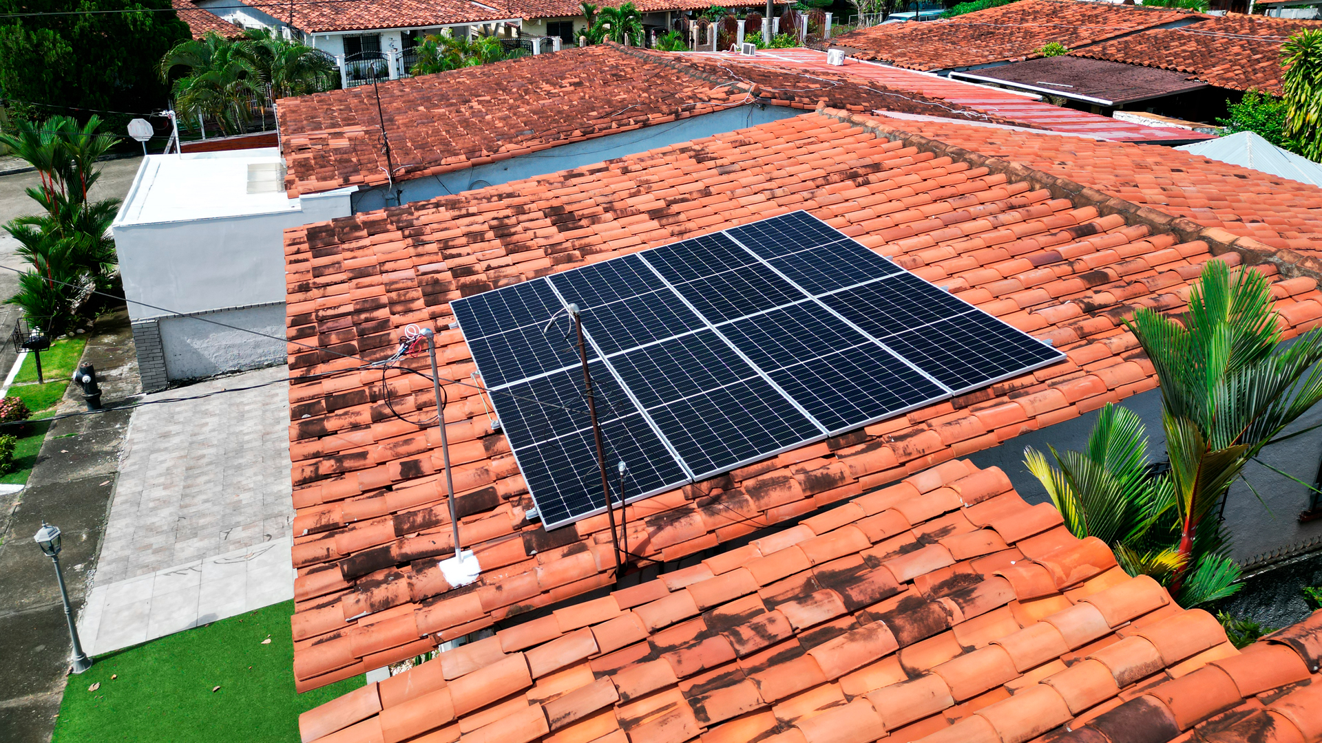 panel solar casa